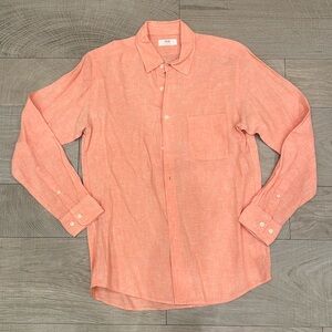 Uniqlo Pink Button-Up Shirt